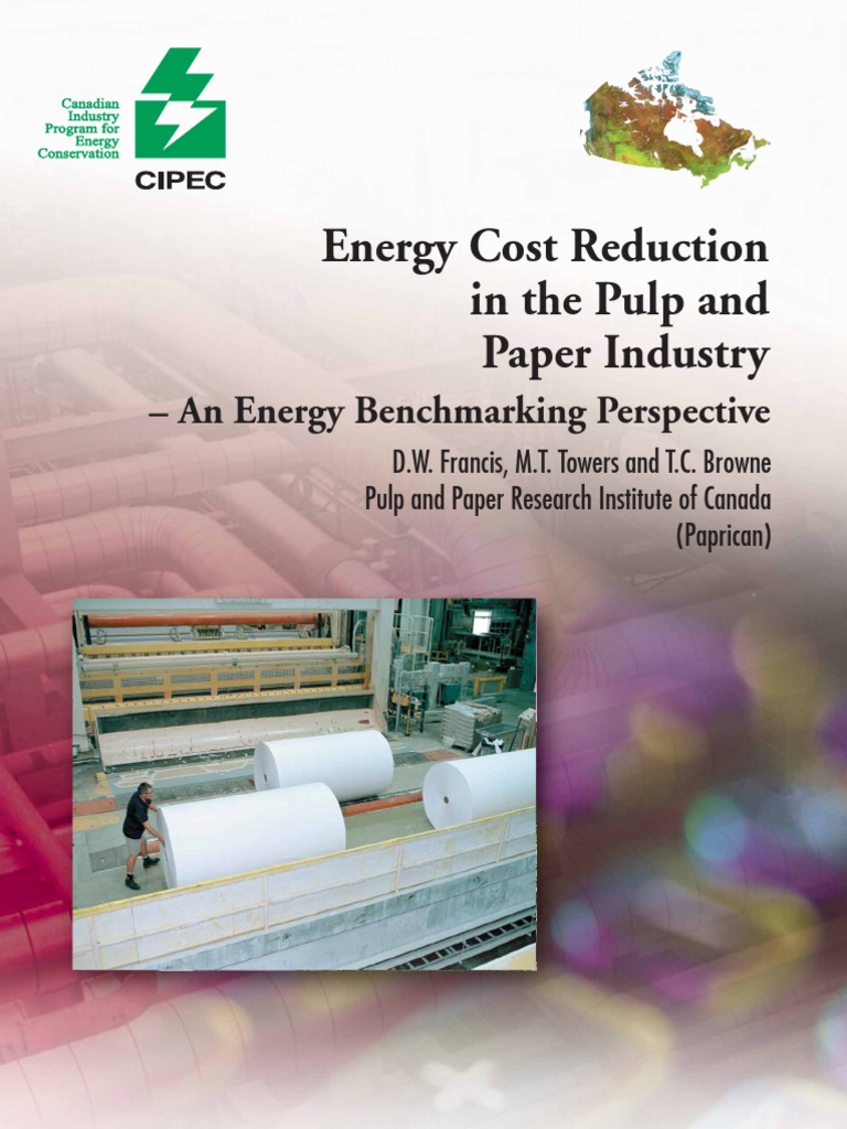 Energy Efficiency in Canada's Paper Industry | PDF | Pulp (Paper) | Paper