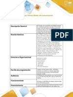 Paso 3 - Identificar Un Medio Independiente-Nacional-Ficha Técnica