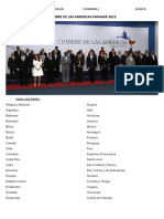 Cumbre de Las Americas Panamá 2015