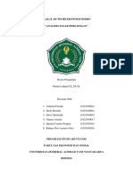 Makalah Teori Ekonomi Mikro Analisis Pasar Persaingan