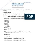 TRABAJO 5 Series Infinitas y Series de Potencia