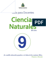 Guía Docentes Ciencias Naturales III Ciclo