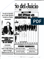 El Diario del Juicio, número 25, 12 de noviembre de 1985, 32 pp.