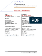 A Critical Review of Digital Marketing PDF