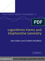 Pub - Logarithmic Forms and Diophantine Geometry New Mat PDF