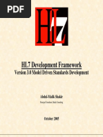 HL7 Development Framework