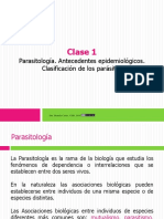 Clase 1. Parasitología PDF