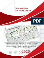 Manual de Operacion y Mantenimiento - Ptar Cahua PDF