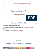 Wireless LANS Introduction