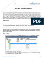 How To Perform A Manual High Availability Failover: Barracuda Cloudgen Firewall