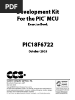 Development Kit For The 18F6722 Exercise Book - 10.12.05 PDF