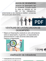 Evaluacion de Desempeño