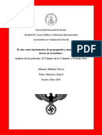 TESINA GIRVES - El Cine Como Instrumento de Propaganda y Manipulación de Masas en El Nazismo PDF