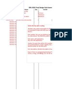 EML 4501 Final Design Sub-Assemlblies and Parts: Part Number Part Name Qty. Vendor