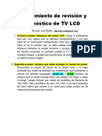 LCD Procedimiento - de - Revision - y - Diagnostico