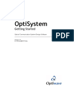 OptiSystem Getting Started PDF