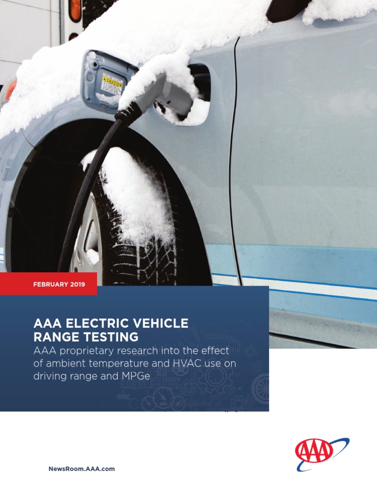 E.1. Research Report EV Range Testing FINAL 1 9 19 PDF | PDF | Electric ...