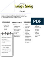 Notas de Metodo de Entradas y Salidas de Efectivo