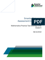 Grade 5 Math Practice Test Scoring Guide PDF