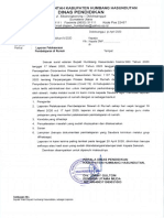 Laporan Belajar Di Rumah SMP PDF