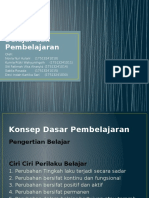 Belajar Dan Pembelajaran