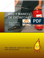 Uso y Manejo de Extintores