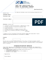 Secretaries Consent Form