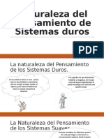 Naturaleza Del Pensamiento de Sistemas Duros