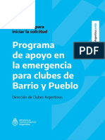 Instructivo Programa de Apoyo PDF