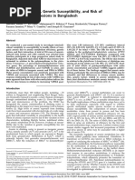 Arsenic Metabolism, Genetic Susceptibility, and Risk of Premalignant Skin Lesions in Bangladesh