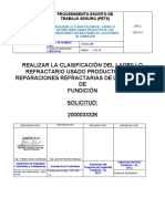 PROCEDIMIENTO -  CLASIFICACION DE LADRILLO.doc