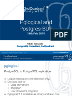 Nikhil Sontakke PGConf India PGLogical Postgres-BDR PDF