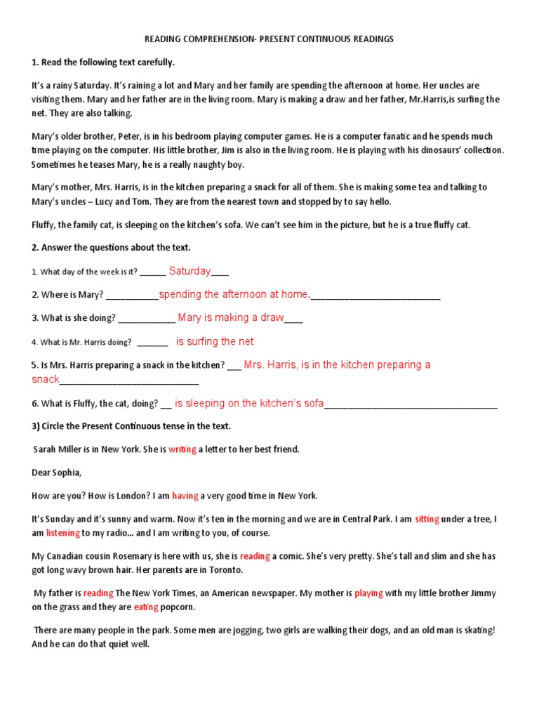 Reading Comprehension | PDF | Convenience Food | Foods