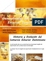 Generalidades Del Comercio Exterior Dominicano Presentacion