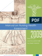 Manual On Nursing Health Assessment