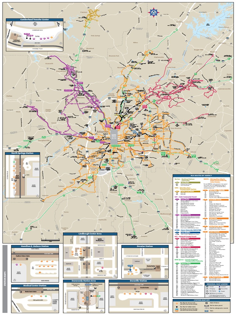 Regional Transit System Map 2012 Web Interior PDF | PDF