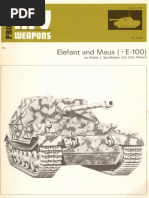 AFV Weapons Profile 61 Elefant and Maus+E100