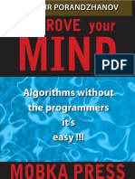 VLADIMIR PORANDZHANOV - IMPROVE your MIND Algorithms without the programmers it’s easy
