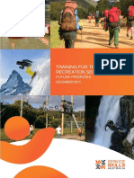 Training For The Outdoor Recreation Sector Future Priorities 2015