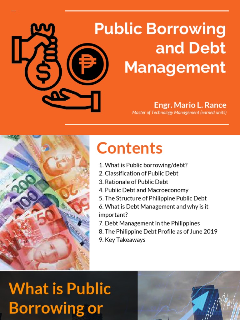 Public Borrowing and Debt Management by Mario Rance | PDF | Government ...