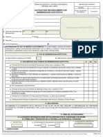 Solicitud para Reconocimiento de Indemnización Sustitutiva