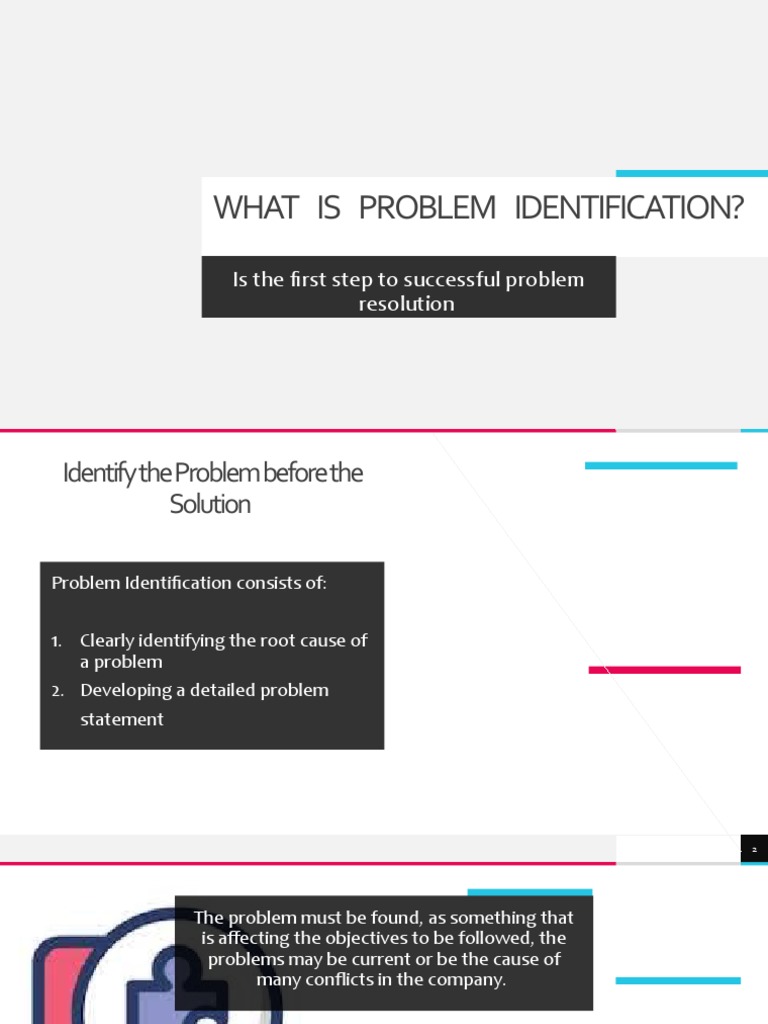 What Is Problem Identification?: Is The First Step To Successful ...