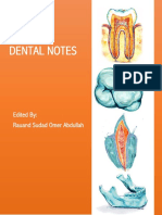 Dental Notes PDF