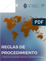 Reglas de Procedimiento UDEP MUN 2019