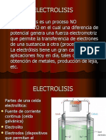 1 Electrolisis
