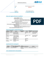 Proceso judicial por reajuste de asignación de retiro