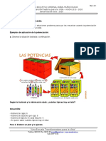 Aplicación de la potenciación en situaciones problema