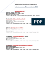 Seminarios y Talleres