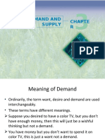 Demand and Supply Chapte R