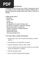 1.what Is A Language Disorder?